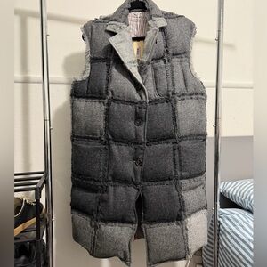 Thom Browne sleeveless downfill vest